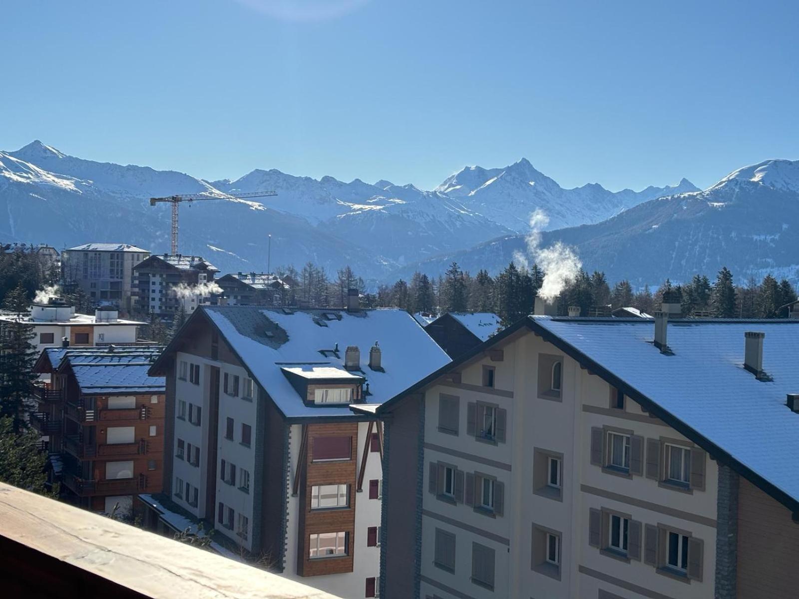 L'Eperon Center Crans Wonderful Viewアパートメント エクステリア 写真