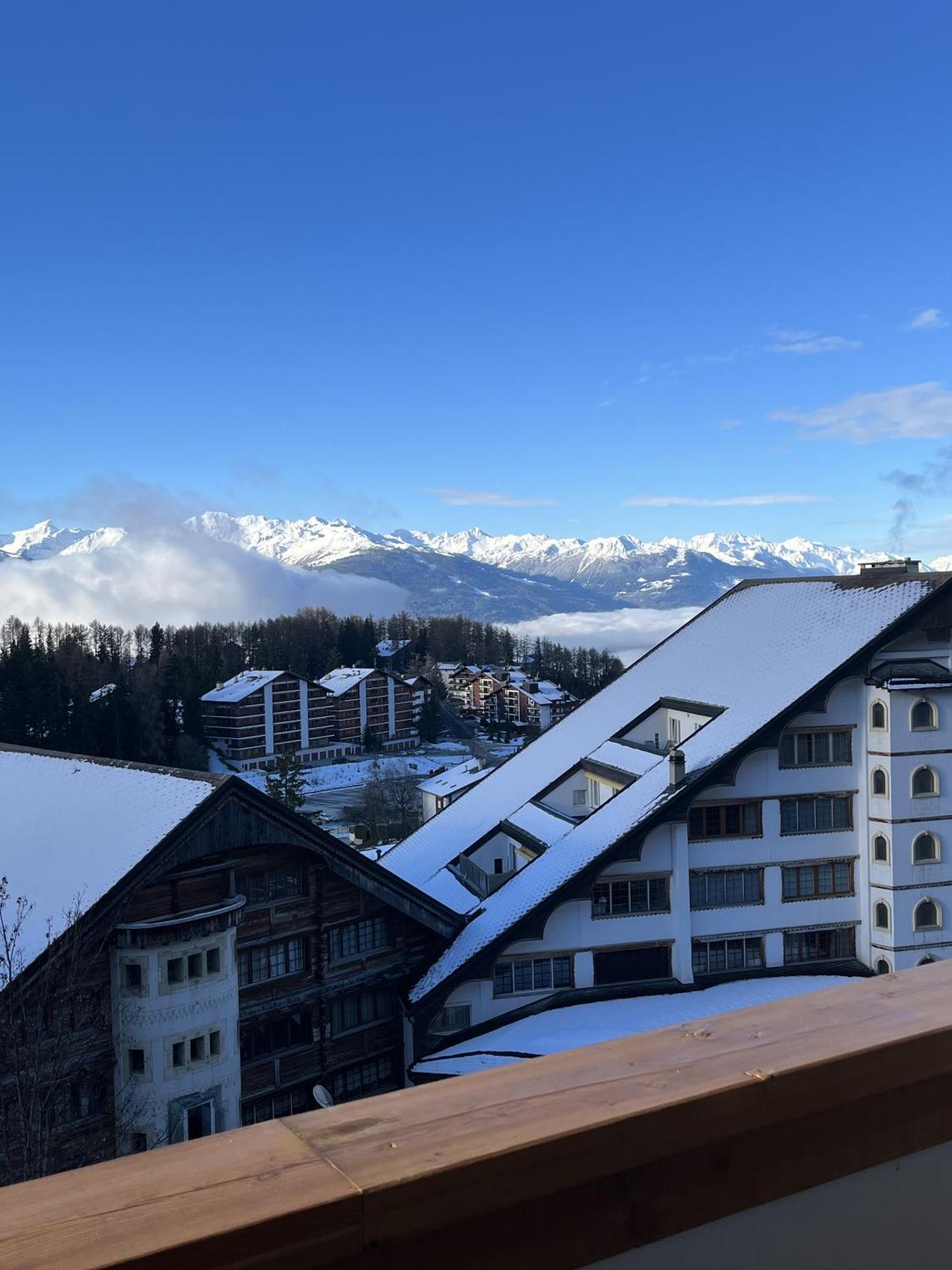 L'Eperon Center Crans Wonderful Viewアパートメント エクステリア 写真