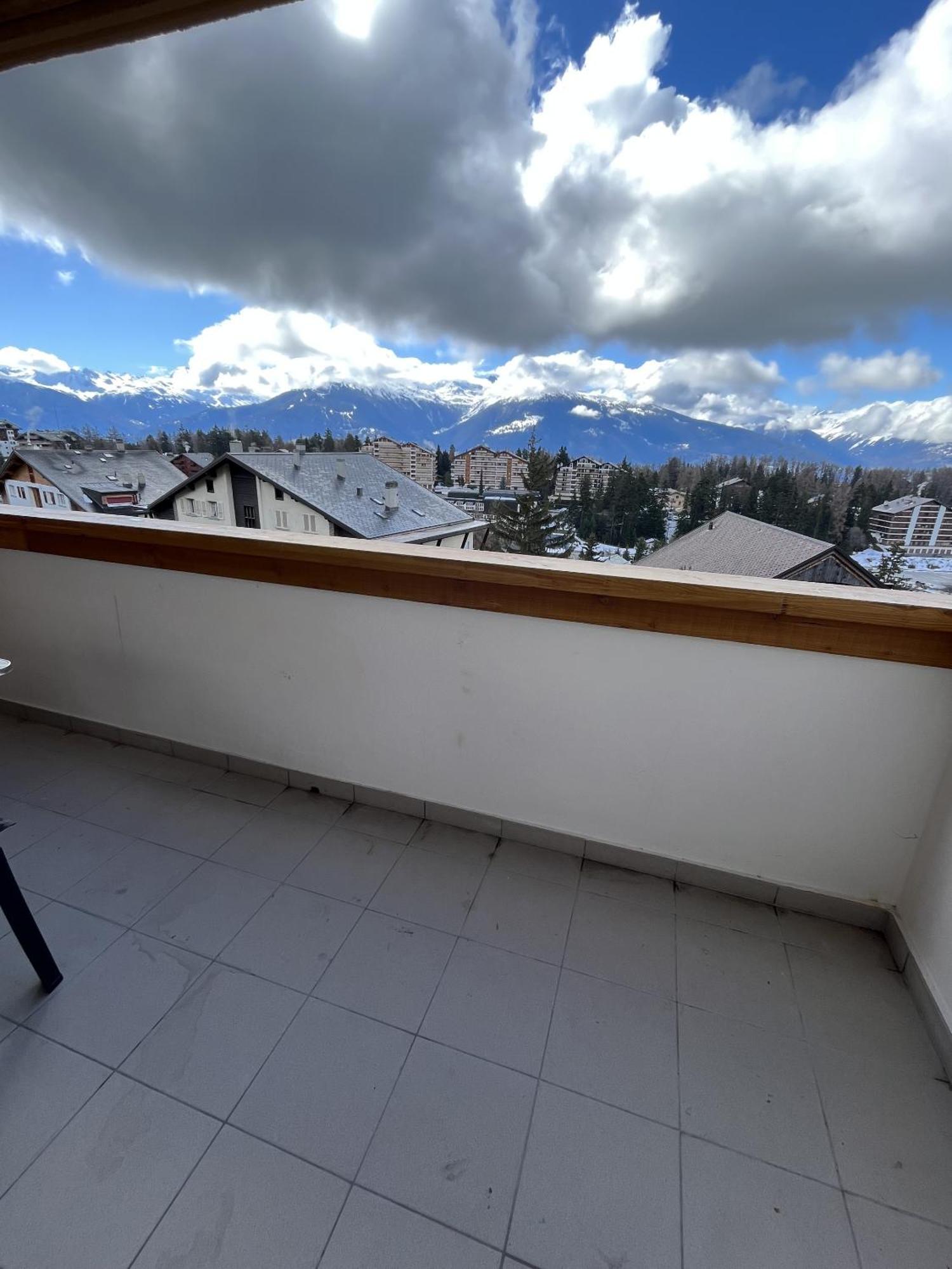 L'Eperon Center Crans Wonderful Viewアパートメント エクステリア 写真