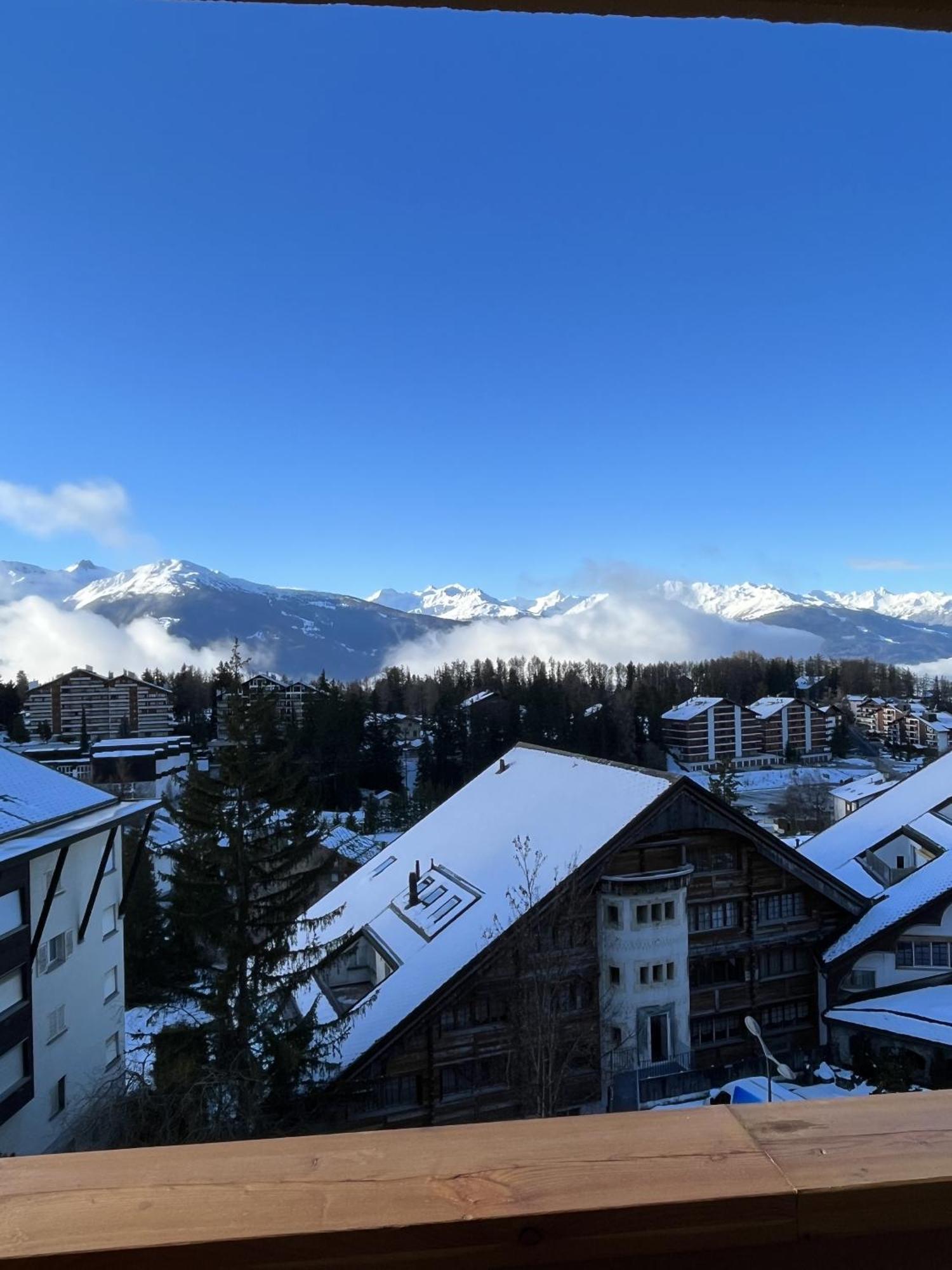 L'Eperon Center Crans Wonderful Viewアパートメント エクステリア 写真