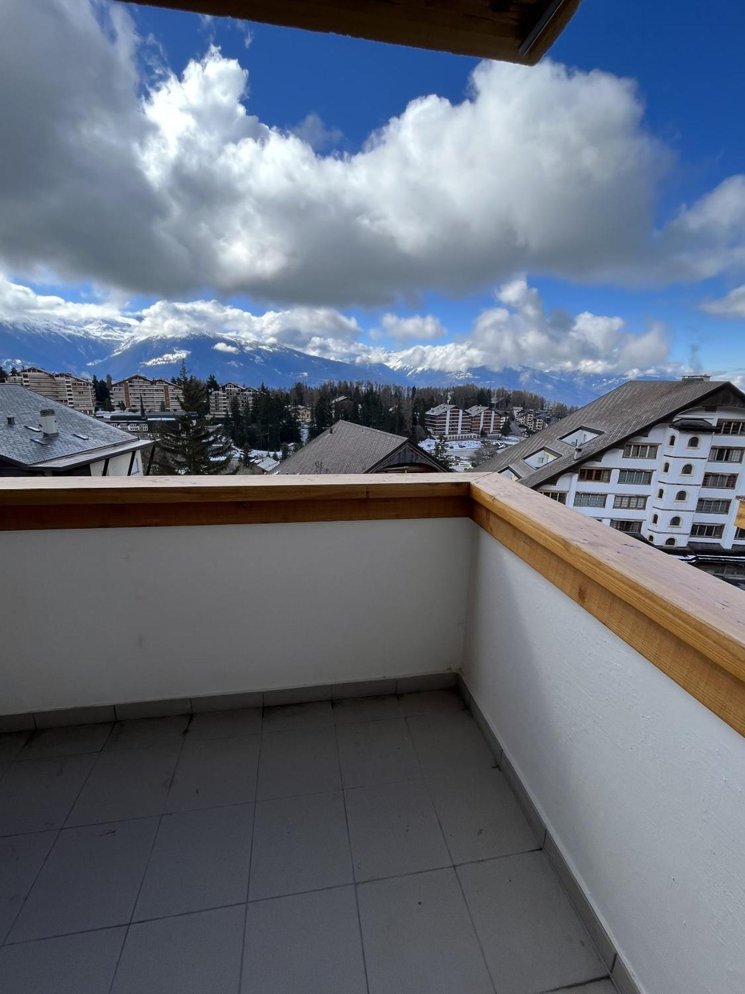 L'Eperon Center Crans Wonderful Viewアパートメント エクステリア 写真