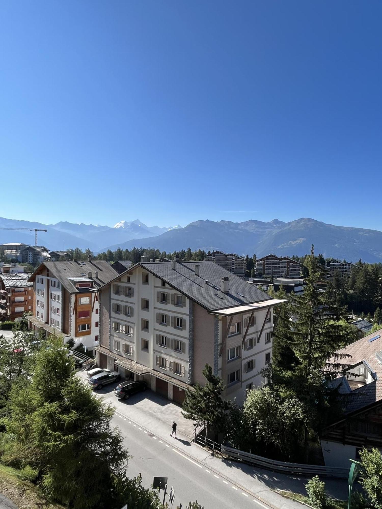 L'Eperon Center Crans Wonderful Viewアパートメント エクステリア 写真