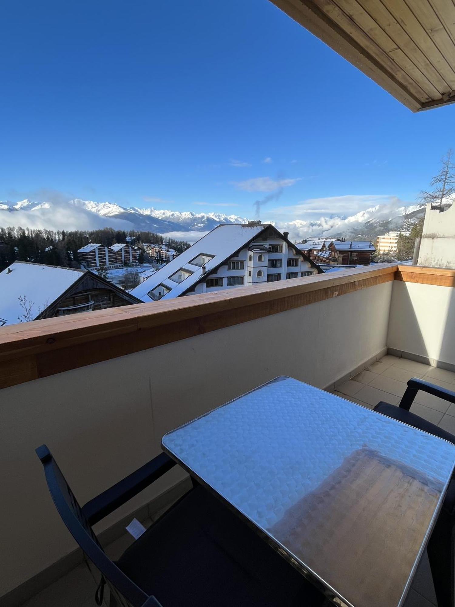 L'Eperon Center Crans Wonderful Viewアパートメント エクステリア 写真