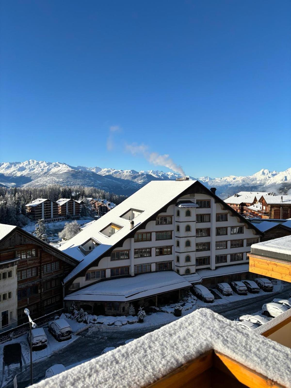 L'Eperon Center Crans Wonderful Viewアパートメント エクステリア 写真