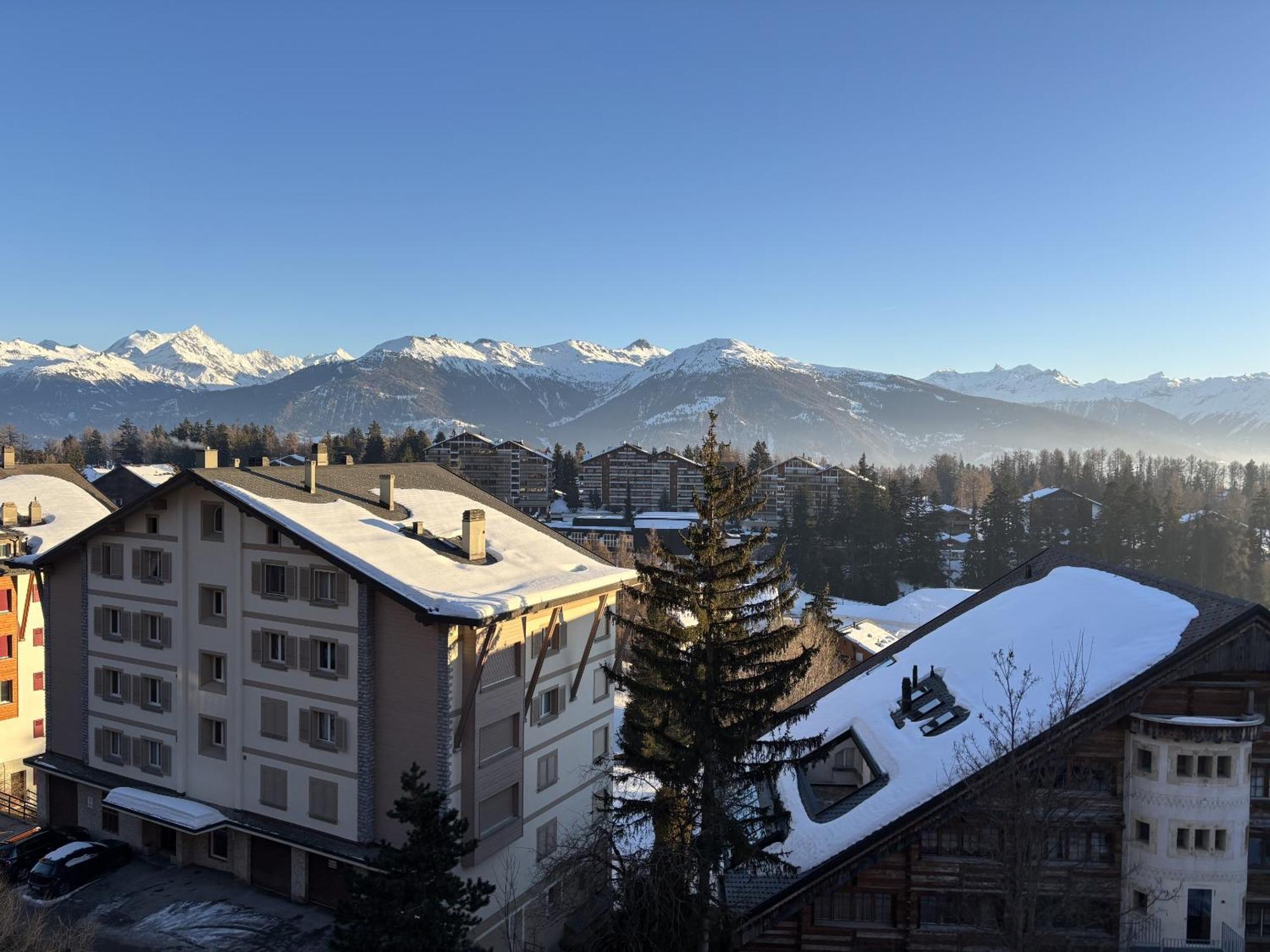 L'Eperon Center Crans Wonderful Viewアパートメント エクステリア 写真