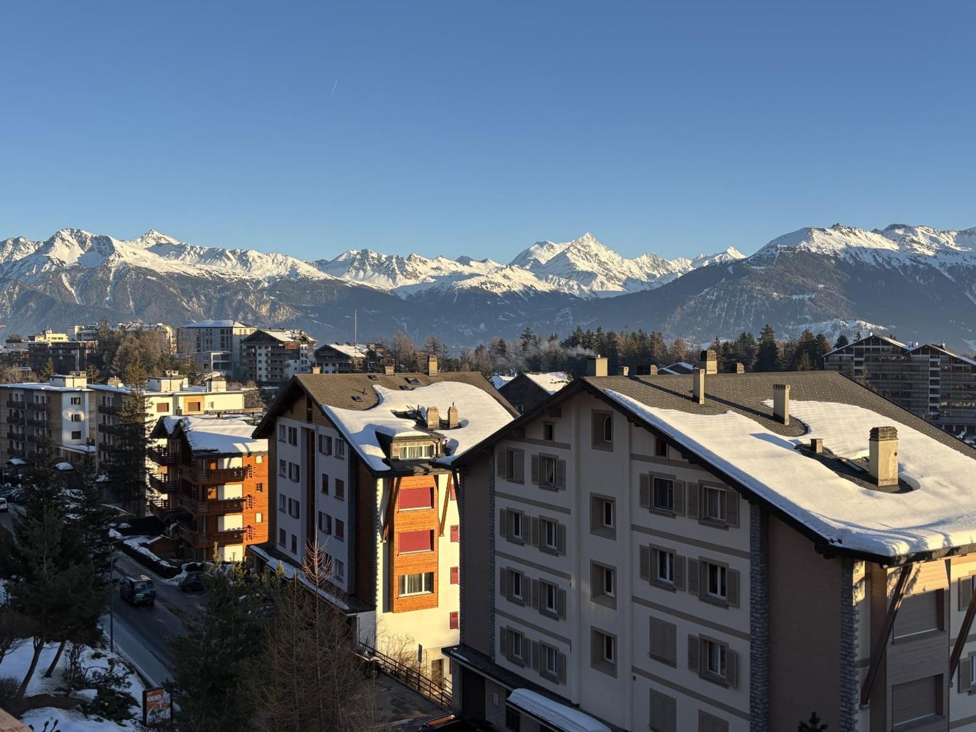 L'Eperon Center Crans Wonderful Viewアパートメント エクステリア 写真