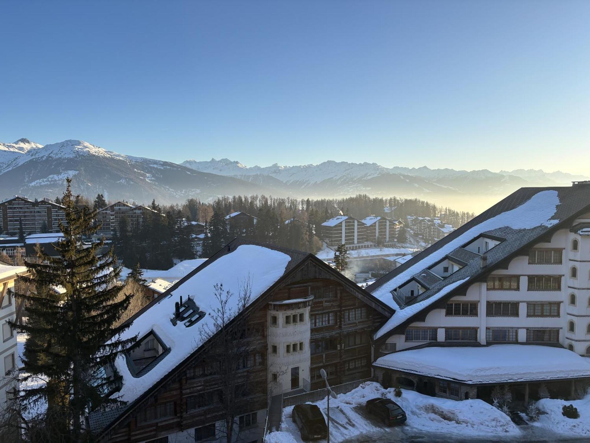 L'Eperon Center Crans Wonderful Viewアパートメント エクステリア 写真