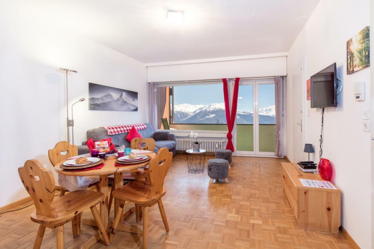 L'Eperon Center Crans Wonderful Viewアパートメント エクステリア 写真